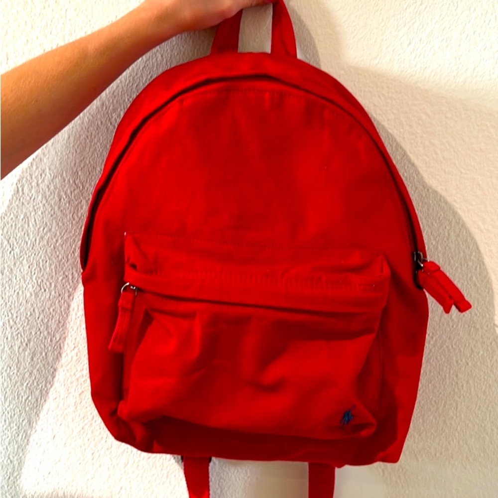 Red Polo Ralph Lauren Backpack❤️